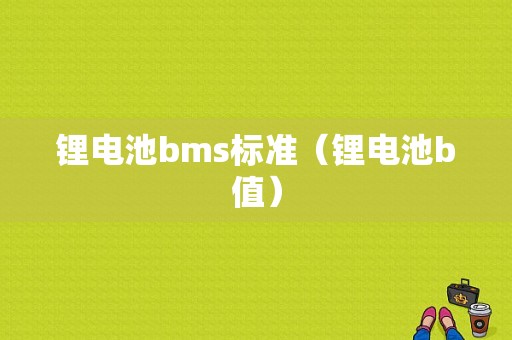 锂电池bms标准（锂电池b值）