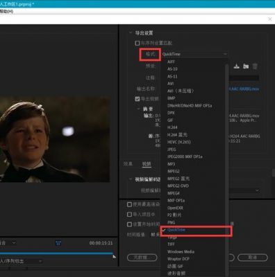 pre导出mov选哪个（pr如何导出mov格式 108050i50mbps）