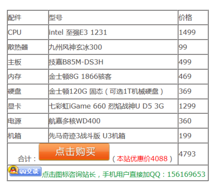 包含哪个网站可以帮忙配电脑主机的词条