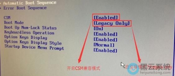 关于boot模式要选哪个键的信息