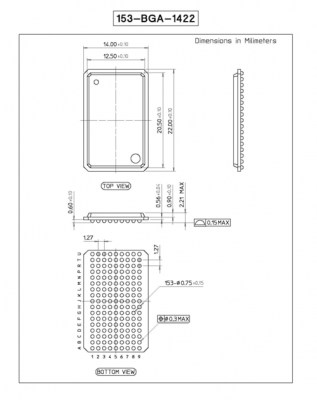 bga外形尺寸标准（bga2704a）-图1