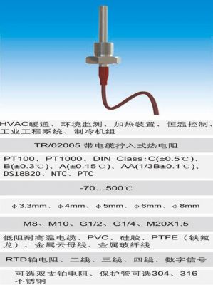 温控探头怎么测电阻（温控探头的阻值与所测量温度的关系）