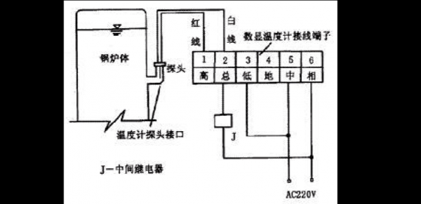 温控指示灯怎么接线（温控指示灯怎么接线图）-图3