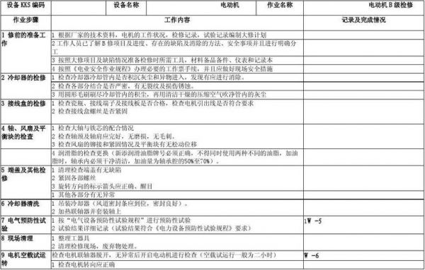 电动机检修质量标准（电动机检修的项目一般有哪些）-图2