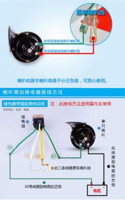 汽车喇叭线路怎么接（汽车喇叭接线视频教程）