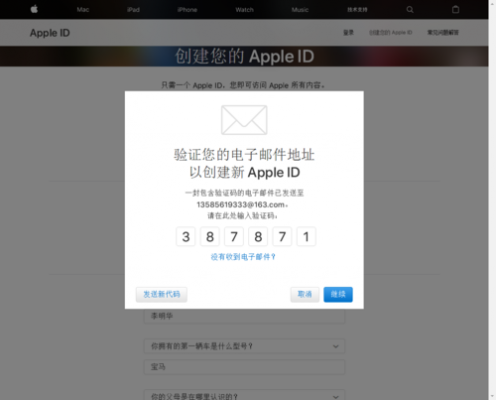 设备验证创建appleid（apple id创建验证失败）-图1