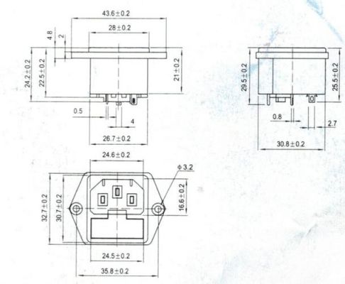 工业开关插座标准（工业开关大小规格）