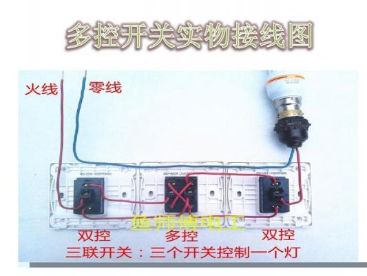 多开关怎么接线图（开关怎么接线图解三根线）-图1