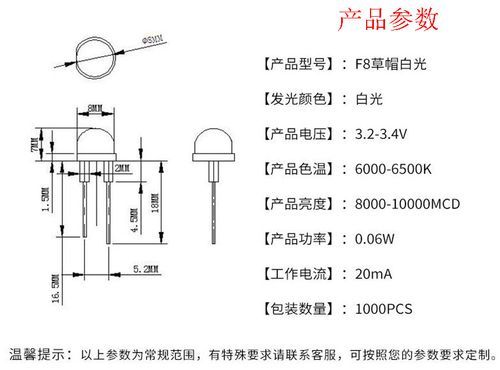 LED发光二极管的标准（led发光二极管用多大的电阻）