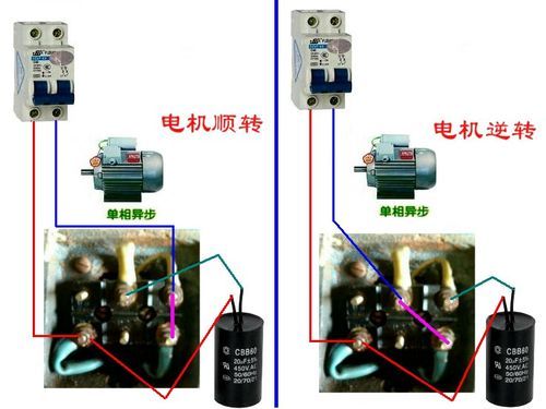 交流马达怎么提高转速（交流马达正反转接线图）-图3