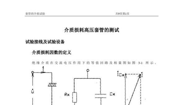 介损试验标准（介损试验原理）