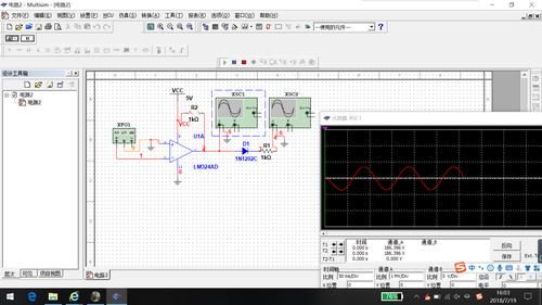 multisim怎么看电压波形（multisim如何看波形）