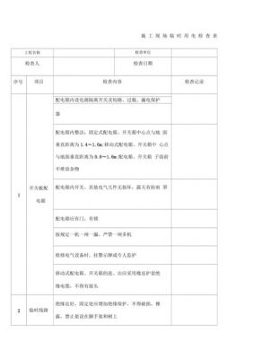 用电电路检查标准（电路检查表）-图2