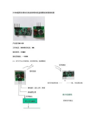 315无线模块怎么用（315无线接收模块怎样接线）-图1