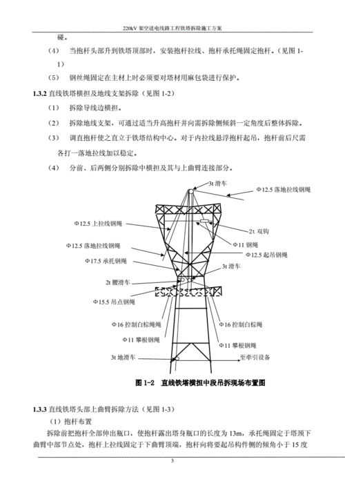 送电线路施工工艺标准的简单介绍-图1