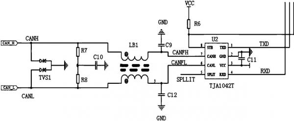 can通讯标准电路（通讯电路的标准电路）-图2