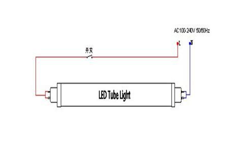 灯管电源线怎么接线（灯管接电线正确接法图解）-图1