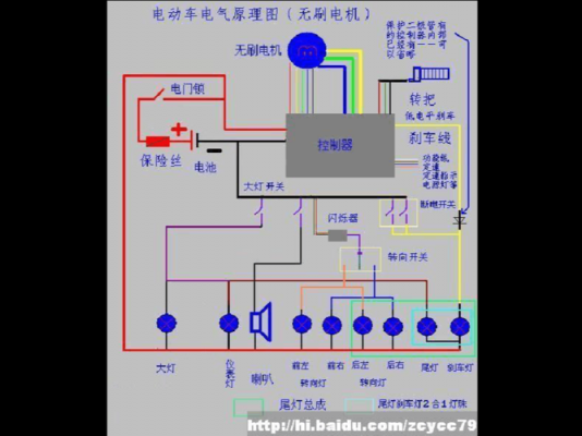 电动车电路怎么连接（电动车电路接线图）-图3