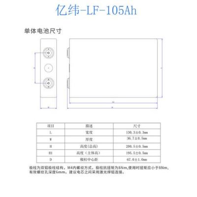 聚合物电芯尺寸标准（方型电芯尺寸标准）-图2