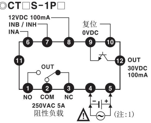 计数器怎么接呀（计数器怎么接线）-图1