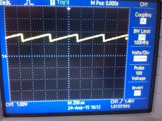 示波器怎么调出锯齿波（示波器如何调出锯齿波）-图2