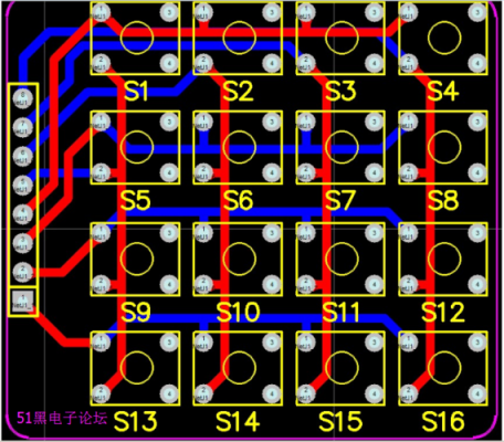 怎么画按键PCB图（按键画法）-图1