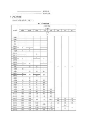 电机执行标准（YE5电机执行标准）