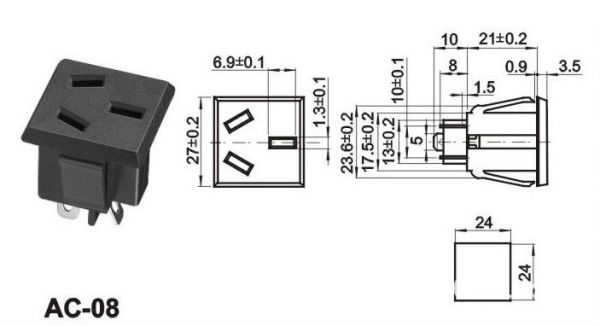 电源插座插头标准（电源插座插头标准尺寸）-图2