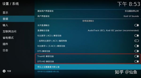kodi音频输出设备（Kodi音频输出设备读取不了）-图3