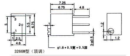 精密可调电阻封装怎么画（精密可调电阻可调圈数）-图1