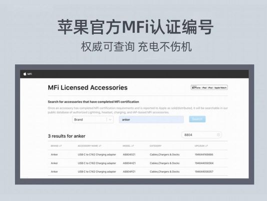 mfi认证的充电设备（mfi认证的数据线充电会损害电池吗）