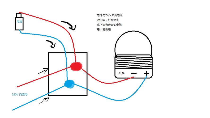 单电瓶接电灯怎么接（电瓶接灯开关接线图解）-图3