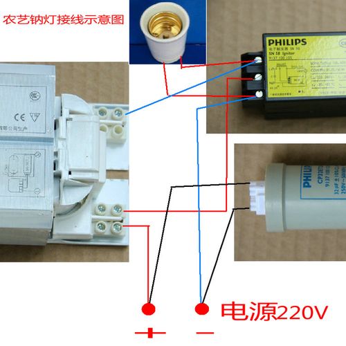 钠灯镇流器怎么接（钠灯镇流器接线图）-图2