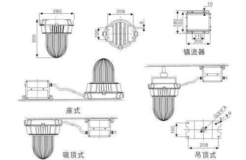 灯的尺寸怎么表示l（灯尺寸图）