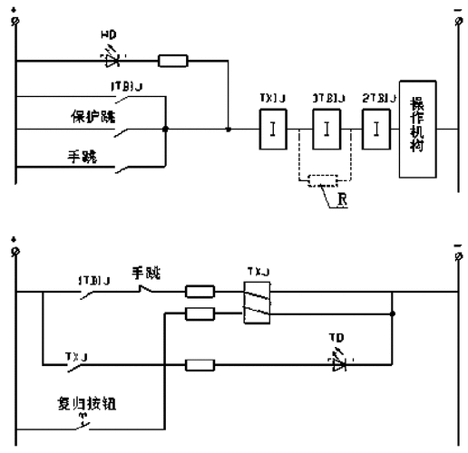 跳闸开关线路怎么搭（跳闸开关图）-图3