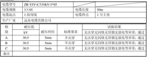 电缆相序试验的标准（电缆相序试验的标准有哪些）-图1