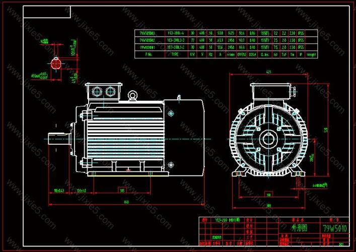 怎么样看电机图纸（怎么样看电机图纸图解）-图3