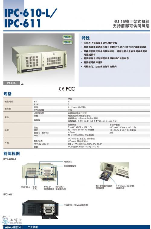 ipc-510设备参数（ipc610l）-图1