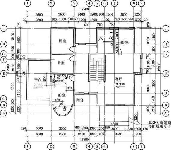 建筑图纸r怎么计算（图纸r表示什么）