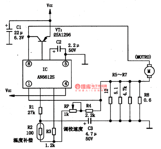 录音机马达怎么调速（录音机马达稳速电路）-图1