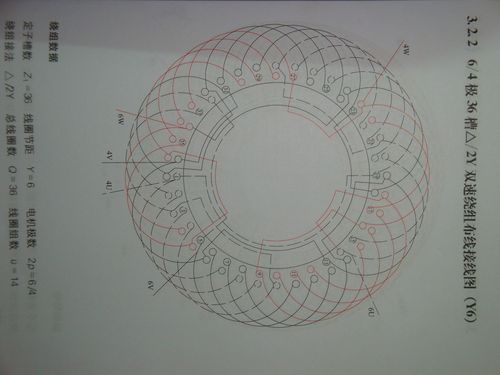 电机双层怎么下线（双层电机的下法和接线法）-图2