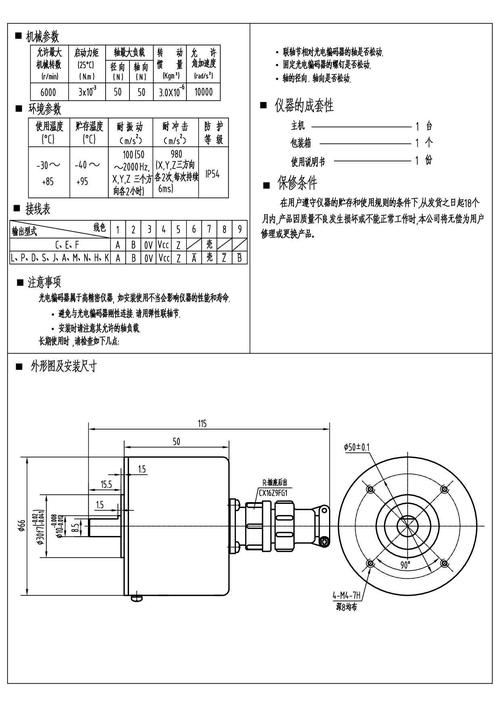 旋转编码器标准（旋转编码器的选型）-图3