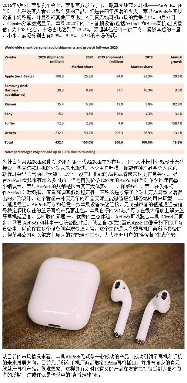 mfi助听设备AirPods（mfi助听设备什么意思）