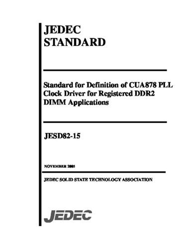 jedec标准ssd（JEDEC标准JESD30下载）