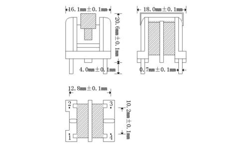 标准共模电感封装（共模电感器怎么看规格）-图1