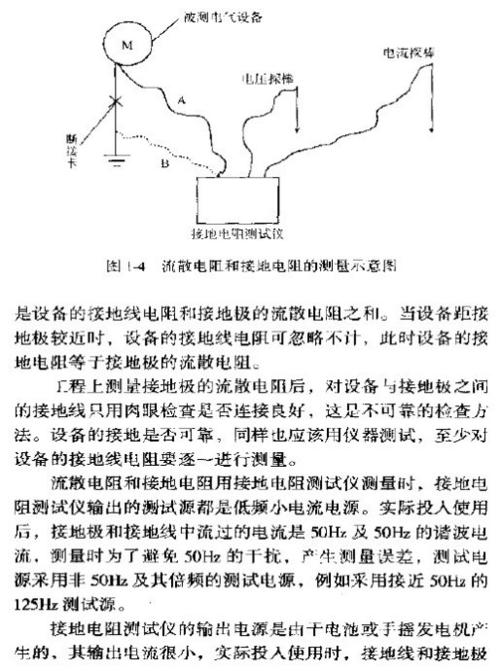 输电线路接地电阻值标准（输电线路接地电阻测量的意义）