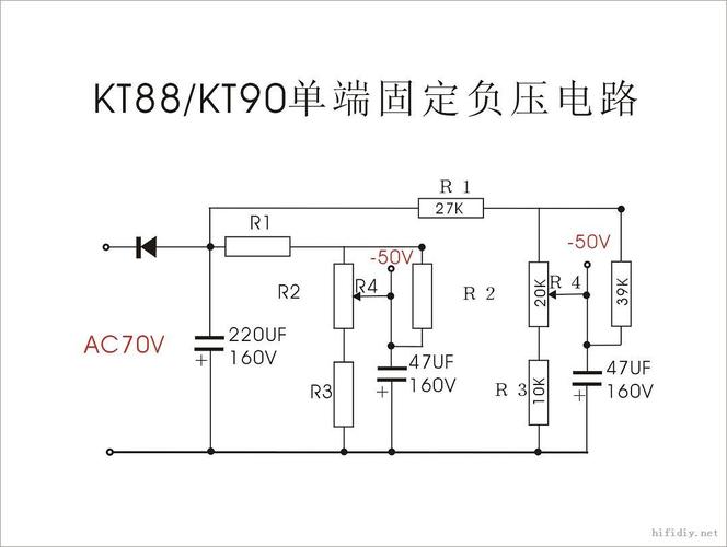 kt88标准接法电压（kt88各脚作用）