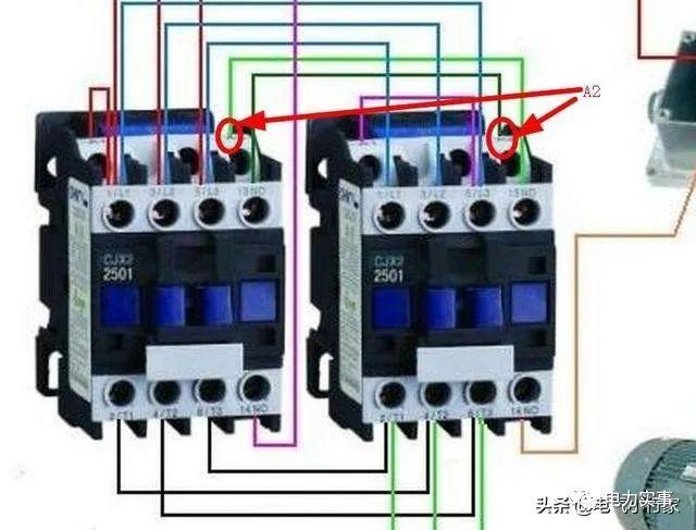 交流接触器安装接线标准（交流接触器接法视频教程）