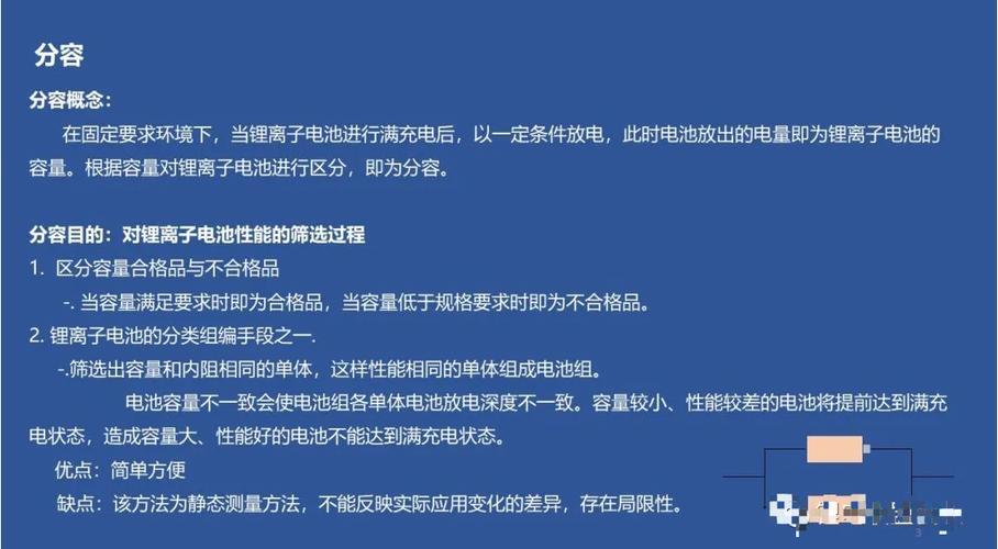 电池分容后判定标准（电池分容需要多少时间）