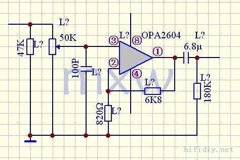 opa2604官方标准电路图（opa2604最佳电路图）-图2